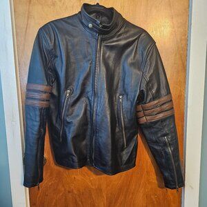 Genuine leather "Marvel" "Wolverine" style coat